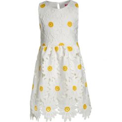 Sukienki dziewczęce: Derhy SIDONIE ROBE DAISY Sukienka koktajlowa blanc
