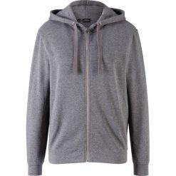 Bluza rozpinana basic z kapturem bonprix szary melanż. Szare bluzy damskie bonprix, bez wzorów, bez rękawów, z kapturem. Za 74,99 zł.
