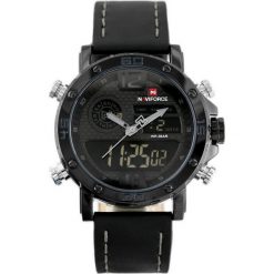 Zegarek Naviforce ZEGAREK MĘSKI NAVIFORCE - NF9134 (zn075b) - black + box uniwersalny. Czarne zegarki męskie Naviforce. Za 145,00 zł.