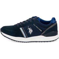 U.S. Polo Assn. Tenisówki Męskie Wayron 1, 41 Ciemnoniebieskie. Czarne buty sportowe męskie U.S. Polo Assn., bez zapięcia, tenisowe. Za 419,00 zł.