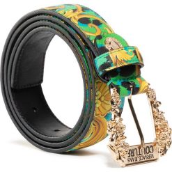 Pasek Damski VERSACE JEANS COUTURE - D8VVBF01 71417 139. Zielone paski damskie Versace Jeans Couture, w paski, z jeansu. W wyprzedaży za 359,00 zł.