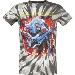 T-shirty męskie: Iron Maiden Eddie Bass T-Shirt szary/czarny