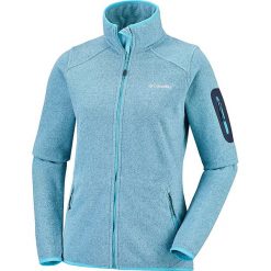 Kurtka polarowa "Outdoor Novelty" w kolorze błękitnym. Niebieskie bluzy damskie Columbia, l, bez wzorów, z materiału, klasyczne, bez kaptura, outdoorowe. W wyprzedaży za 179,95 zł.