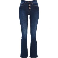 Happy Holly Dżinsy Josie bootcut dark denim female niebieski 34S. Niebieskie jeansy damskie Happy Holly, s, bez wzorów, z materiału, z podwyższonym stanem. W wyprzedaży za 119,00 zł.