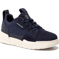 Sneakersy G-STAR RAW - Rackam Yard II Low Wmn D12451-B035-6486 Dk Saru Blue. Niebieskie półbuty damskie G-Star RAW, ze skóry. W wyprzedaży za 369,00 zł.