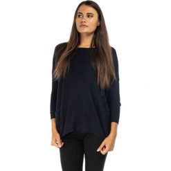 Swetry damskie: Sweter w kolorze granatowym
