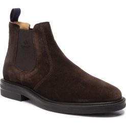 Sztyblety GANT - Fargo 19653899 Dark Brown G46. Pomarańczowe sztyblety męskie GANT, ze skóry. W wyprzedaży za 489,00 zł.