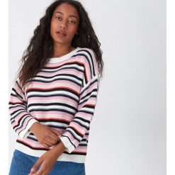 Sweter w paski - Paski. Swetry damskie House, s, w paski, bez rękawów, bez kaptura. W wyprzedaży za 29,99 zł.