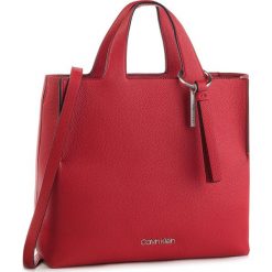 Torebka CALVIN KLEIN - Neat Shopper K60K604597 626. Czerwone shopper bag damskie Calvin Klein, ze skóry ekologicznej. Za 849,00 zł.
