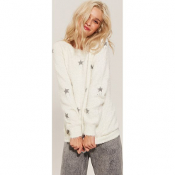Sweter w gwiazdy - Kremowy. Białe bez kategorii House, s. Za 89,99 zł.