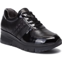 Sneakersy TAMARIS - 1-23720-33 Blk Leath./Pat 074. Półbuty damskie Tamaris. Za 339,00 zł.