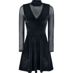 Sukienki: Fashion Victim Velvet Dress Sukienka czarny