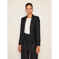 Żakiet Victoria Victoria Beckham Flannel Tailoring 2320WJK001484A. Niebieskie marynarki damskie Victoria Victoria Beckham, bez wzorów. Za 2389,00 zł.