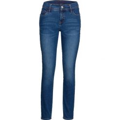 Dżinsy z lampasami bonprix niebieski "stone”. Niebieskie jeansy damskie bonprix. Za 109,99 zł.
