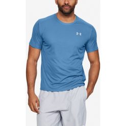 Under Armour Speed Stride Koszulka Niebieski. Niebieskie t-shirty męskie Under Armour, s, bez wzorów, z poliesteru, bez kołnierzyka, krótkie. Za 137,95 zł.