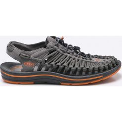 Keen - Sandały Unek Flat. Szare kapcie męskie marki Keen, z gumy. W wyprzedaży za 399,90 zł.
