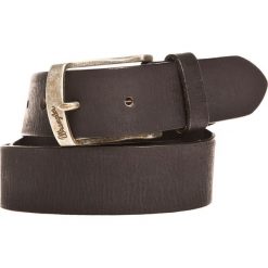 Wrangler - Pasek. Czarne paski męskie Wrangler, w paski, ze skóry. W wyprzedaży za 129,90 zł.