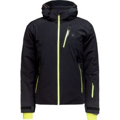 Kurtka narciarska SPYDER VANQYSH GTX. Niebieskie kurtki męskie Spyder, bez wzorów, z tkaniny, bez kaptura, wspinaczkowe, gore-tex. W wyprzedaży za 2118,00 zł.