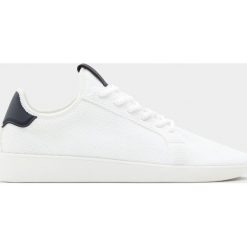 Buty męskie: Białe buty sportowe z materiału