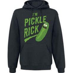 Rick And Morty Pickle Rick Bluza z kapturem czarny. Czarne bluzy męskie marki Rick And Morty, m, z kapturem. Za 144,90 zł.