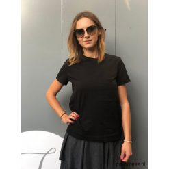 Pocket Tee Woman. Szare bluzki damskie na imprezę Pakamera, bez wzorów, z bawełny, z klasycznym kołnierzykiem. Za 110,00 zł.