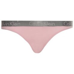 Stringi Calvin Klein Underwear 000QD3539E. Czerwone stringi damskie Calvin Klein Underwear, xs, bez wzorów, z elastanu. Za 69,00 zł.