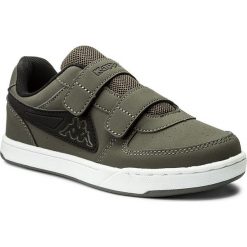 Sneakersy KAPPA - Trooper Light Ice K 260575K Army/Black 3111. Zielone półbuty męskie Kappa, bez wzorów, ze skóry ekologicznej, na rzepy. Za 69,00 zł.