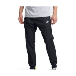 Nike M NSW WR PANT, 10 | INNE SPORTY NSW | MĘŻCZYZNA | PANT | CZARNY / CZARNY / CZARNY / BIAŁY | L. Czarne spodnie męskie Nike, na co dzień, m, bez wzorów, sportowe. W wyprzedaży za 353,91 zł.