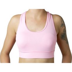 GymHero Bra PINK-SPORT. Różowe biustonosze sportowe damskie Gym Hero, s, bez wzorów, z elastanu. Za 119,99 zł.