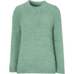 Cellbes Sweter z włóczki ozdobnej zamglona zieleń female zielony 46/48. Zielone swetry damskie Cellbes, uniwersalny, bez wzorów, prążkowane, z długim rękawem, długie, bez kaptura. Za 199,00 zł.