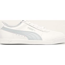 Puma - Buty Carina slim SL. Białe buty sportowe damskie Puma, bez wzorów, z gumy, sportowe. Za 249,90 zł.