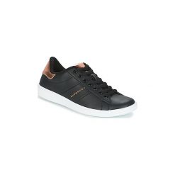 Buty Superdry HARPER TRAINER. Czarne trampki i tenisówki damskie Superdry, bez wzorów, bez zapięcia. Za 215,20 zł.
