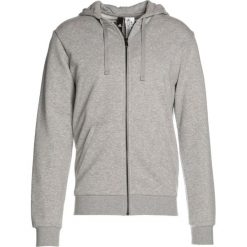 Bluzy męskie: adidas Performance ESS BASE Bluza rozpinana medium grey heather
