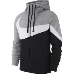 Bluza Nike NSW HBR FZ BB Stmt (BQ6458-063). Czarne bluzy męskie Nike, m, bez wzorów, z bawełny, bez kołnierzyka, bez rękawów, bez kaptura. Za 319,99 zł.