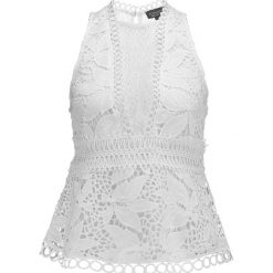 Bluzki damskie: Topshop PEPLUM SHELL Bluzka white