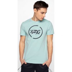 T-shirt męski TSM240 - mięta. Szare koszulki męskie 4f, m, bez wzorów, bez kołnierzyka. Za 49,99 zł.