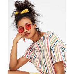 T-shirty damskie: Koszulka z krótkim rękawem w marynarskie paski
