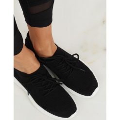 Buty sportowe czarne X-9755 BLACK. Czarne buty sportowe damskie obuwie damskie, z tkaniny. Za 62,43 zł.