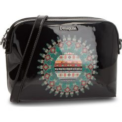 Torebka DESIGUAL - 18WAXO05 2000. Czarne listonoszki damskie Desigual, ze skóry ekologicznej. Za 249,90 zł.