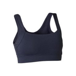 Stanik Gym & Pilates granatowy. Biustonosze sportowe damskie DOMYOS. Za 34,99 zł.
