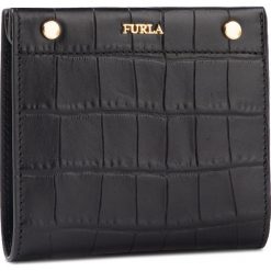 Mały Portfel Damski FURLA - Lady M 1035881 P PBV2 KO0 Nero. Czarne portfele damskie Furla, bez wzorów, ze skóry. Za 649,00 zł.