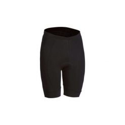 Spodenki na rower szosowy ESSENTIEL męskie. Czarne spodenki i szorty męskie B'TWIN, xl, bez wzorów, z elastanu. Za 39,99 zł.