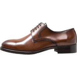 Brett & Sons Eleganckie buty natur cognac. Brązowe buty wizytowe męskie marki Brett & Sons, ze skóry, na sznurówki. Za 589,00 zł.