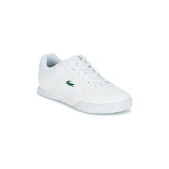 Buty Lacoste INDIANA EVO 316 1 SPM. Białe trampki męskie Lacoste, bez wzorów, bez zapięcia. Za 383,20 zł.
