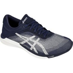 Granatowe Buty biegowe Asics fuzeX Rush M T718N-4993. Szare buty sportowe męskie Asics, z gumy, bez zapięcia, do biegania, asics fuzex. W wyprzedaży za 509,00 zł.