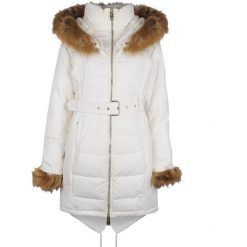Guess Kurtka "Sunny Parka". Kurtki damskie Guess, z aplikacjami, z puchu. Za 549,00 zł.