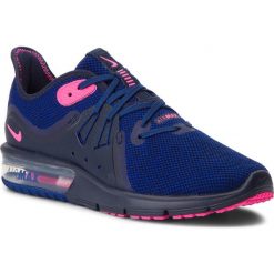 Buty NIKE - Air Max Sequent 3 908993 403 Obsidian/Pink Blast. Niebieskie buty do biegania damskie Nike, z materiału, nike air max. W wyprzedaży za 329,00 zł.