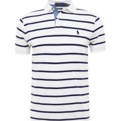 Polo Ralph Lauren Koszulka polo white/cruise navy. Białe koszulki polo Polo Ralph Lauren, l, z bawełny. Za 379,00 zł.
