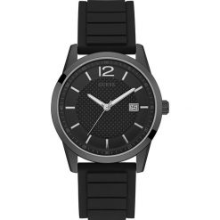 Zegarek GUESS - Perry W0991G3 BLACK/BLACK. Czarne zegarki męskie Guess. W wyprzedaży za 389,00 zł.