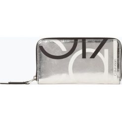 Calvin Klein - Portfel damski, szary. Szare portfele damskie Calvin Klein, z nadrukiem. Za 229,95 zł.